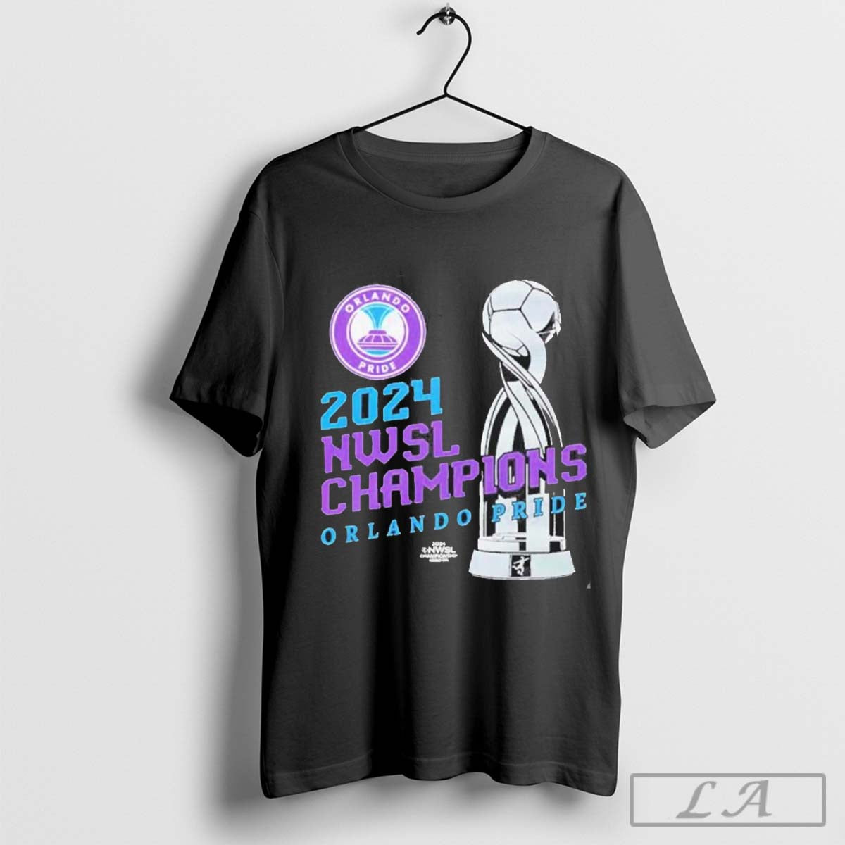 Orlando Pride 2024 NWSL Champions Roster T-Shirt