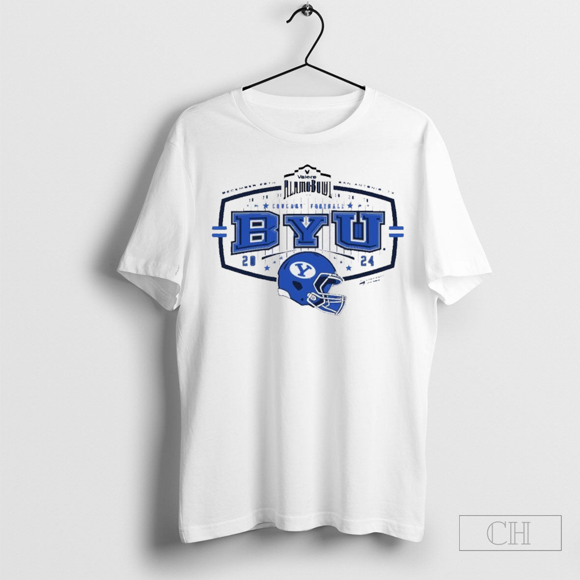 2024 Valero Alamo Bowl Byu Sst Helmet Shirt