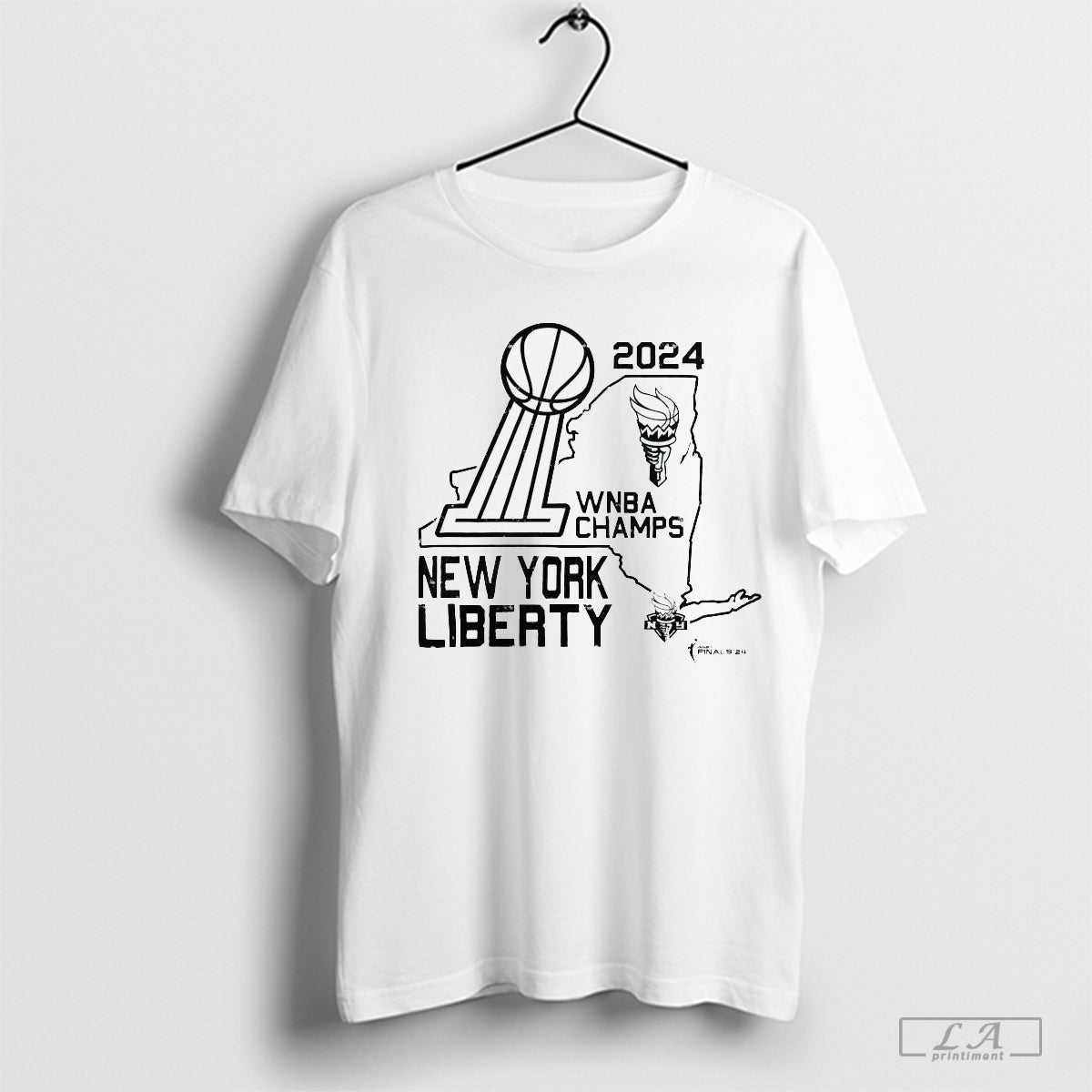 Stadium Essentials Mint New York Liberty 2024 WNBA Finals Champions Hometown Shirt