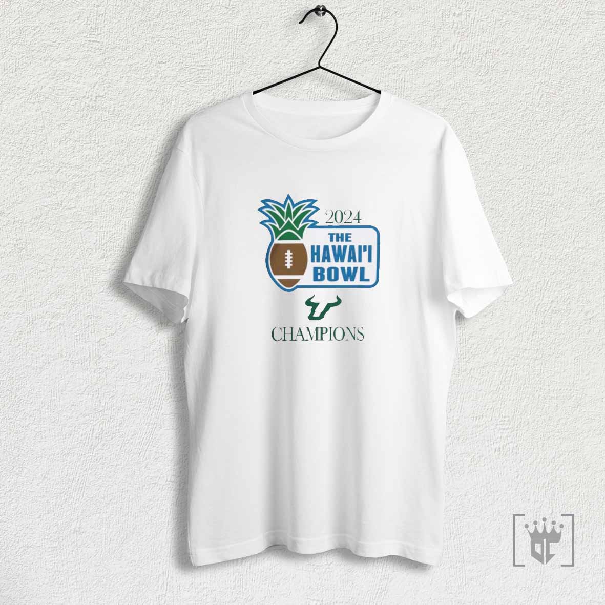 South Florida Bulls 2024 Hawaii Bowl Champions T Shirts