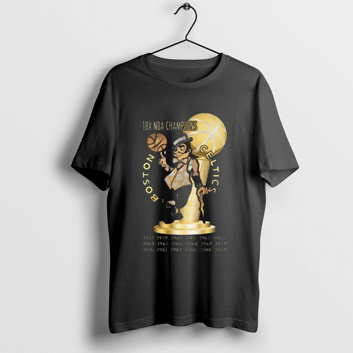 18x NBA Champions Boston Celtics 1957 2024 Shirt