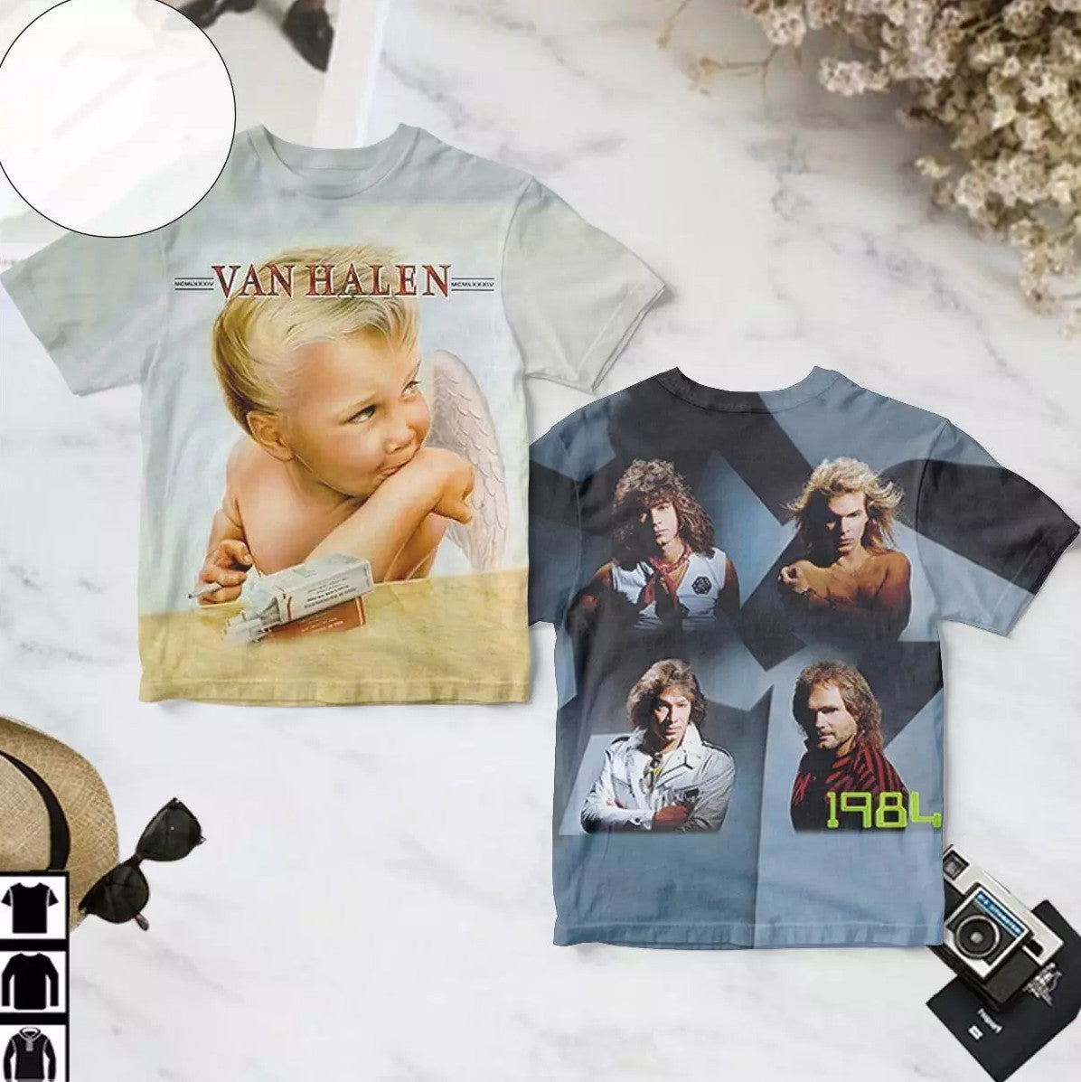 Van Halen 1984 Album Cover 3D T-Shirt