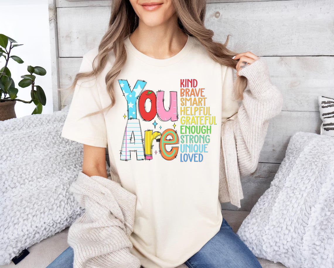 You are kind Shirt,Back to school Shirt,Back to school Tee,Teacher Shirt