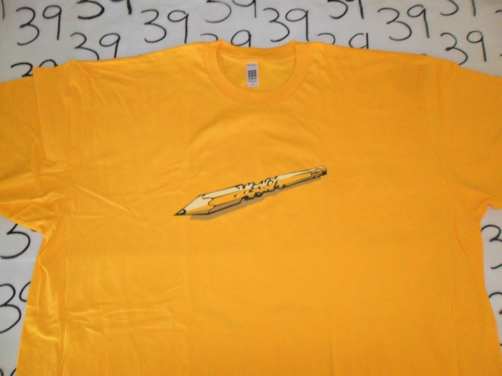 2XL NWOT Back To School Nervous Finals Testing chewed pencil Shirt