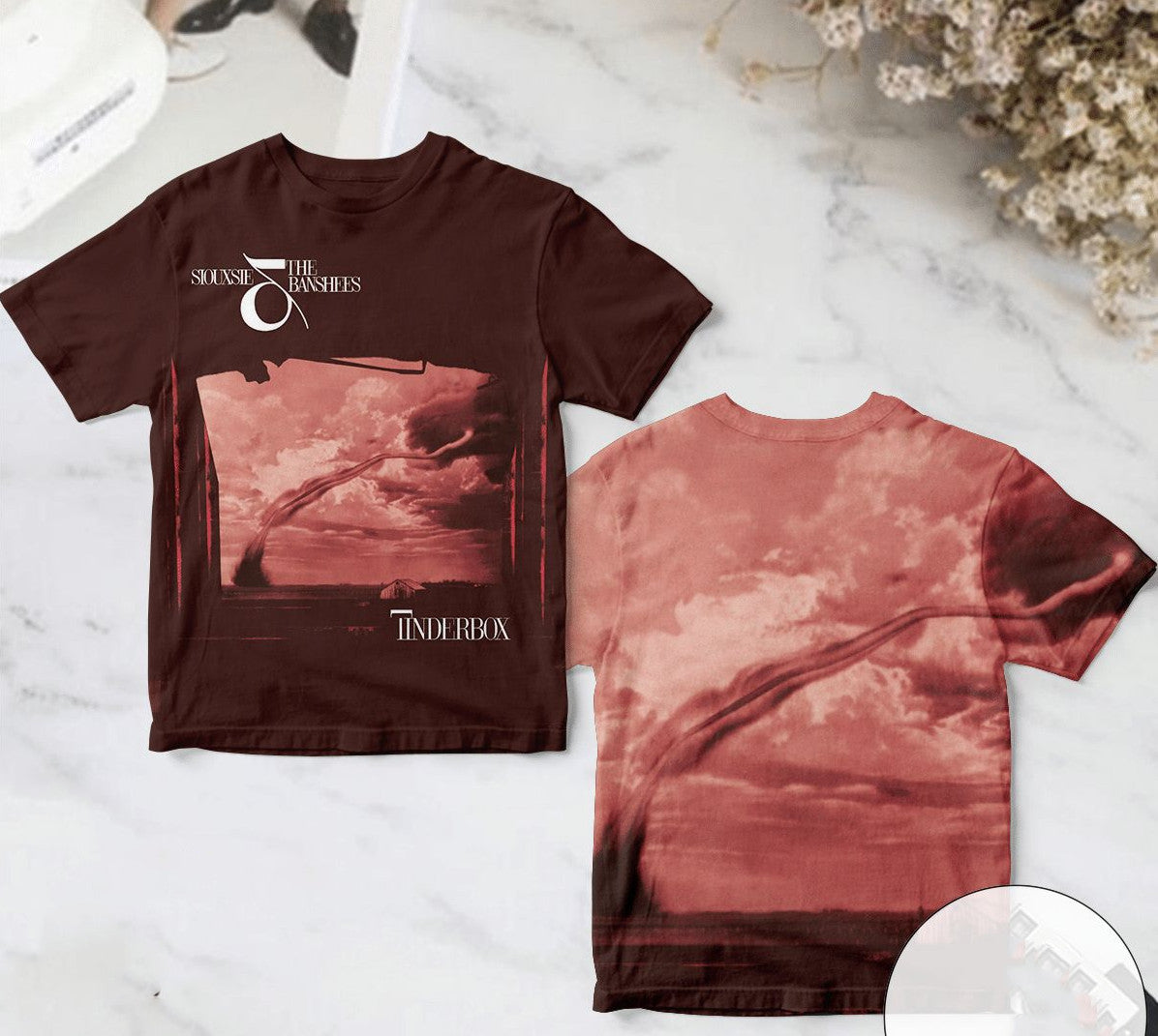 Siouxsie And The Banshees Tinderbox Album Cover 3D T Shirt