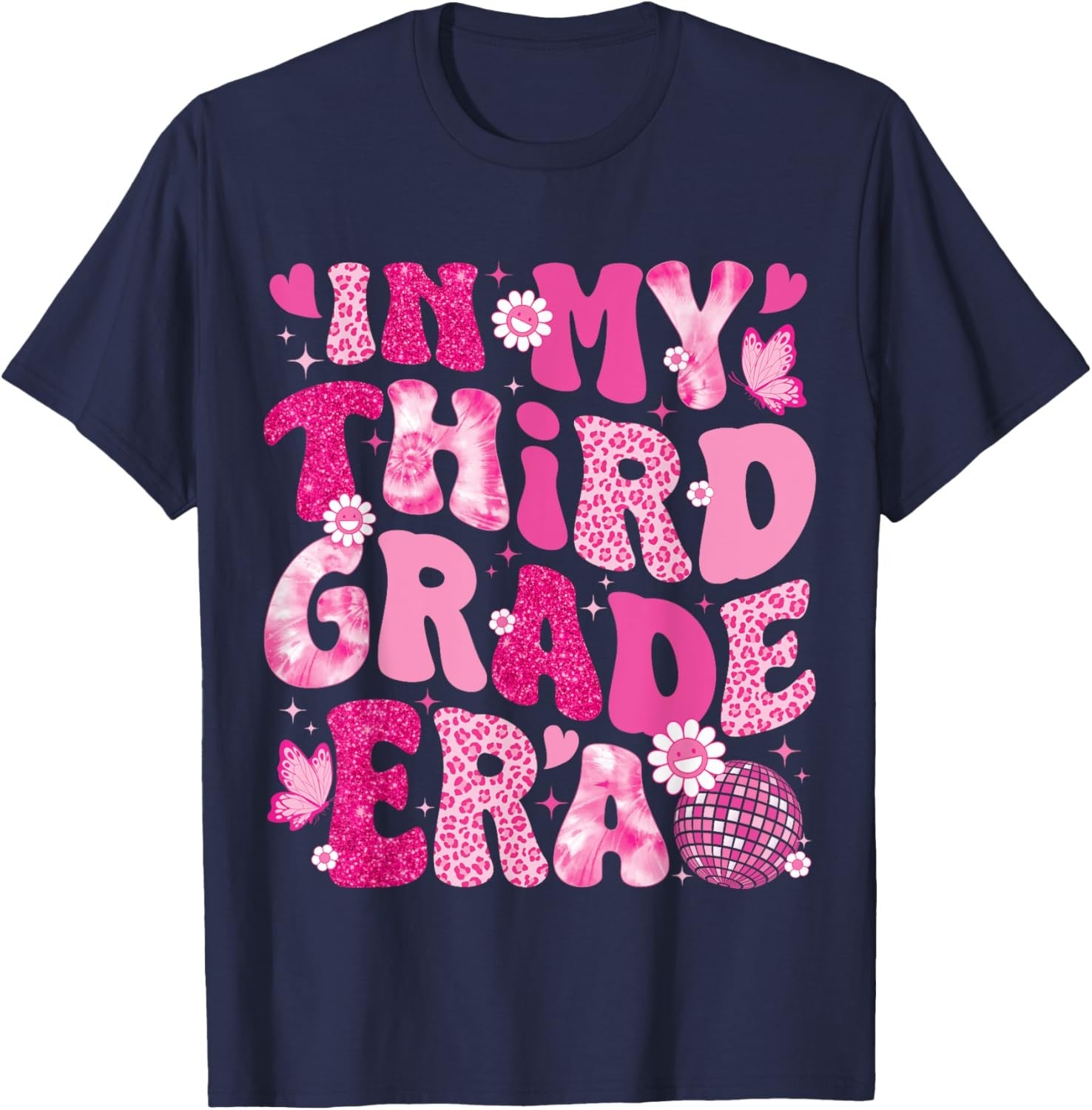 In My Third Grade Era Teachers Women Back To School Girls T-Shirt Hoodie
