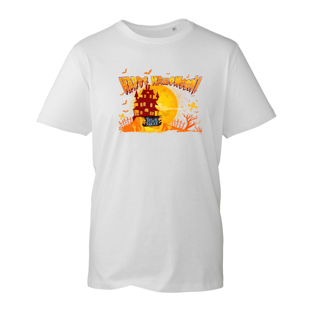 Happy Halloween Trick Or Treat T-Shirt, Scary Boo Spider Halloween Unisex Top