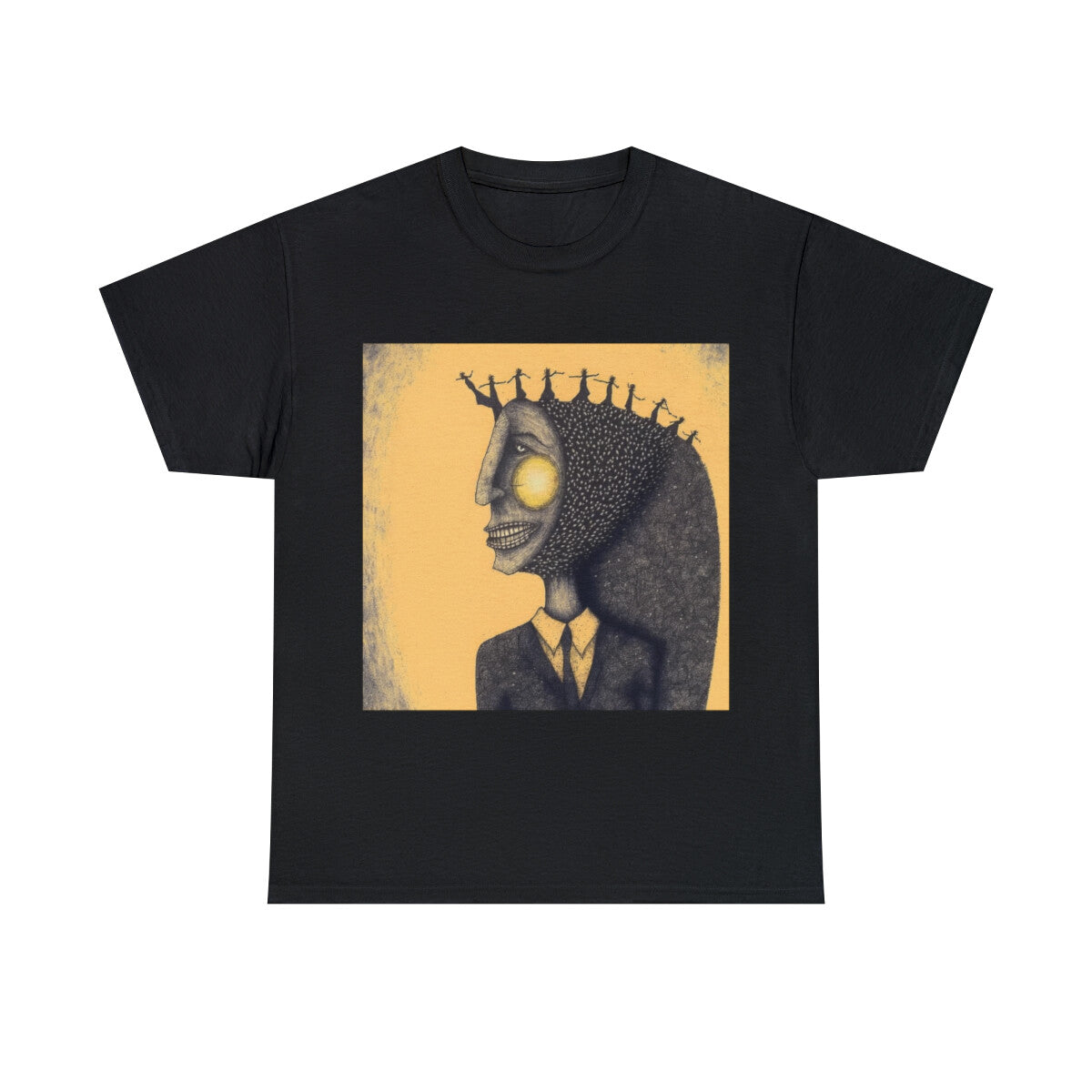 Scary Dark Fantasy Horror T Shirt Death Metal Disturbed Streetwear Emo Retro