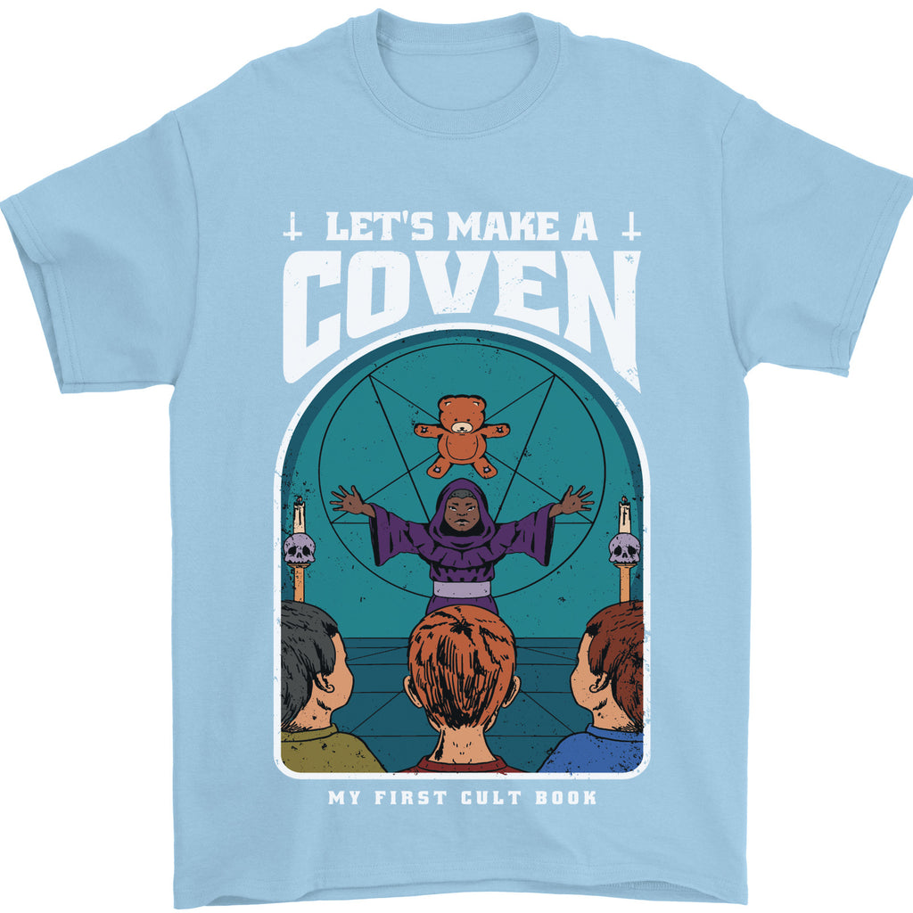 Lets Make a Coven Halloween Satanic Horror Mens T-Shirt 100% Cotton