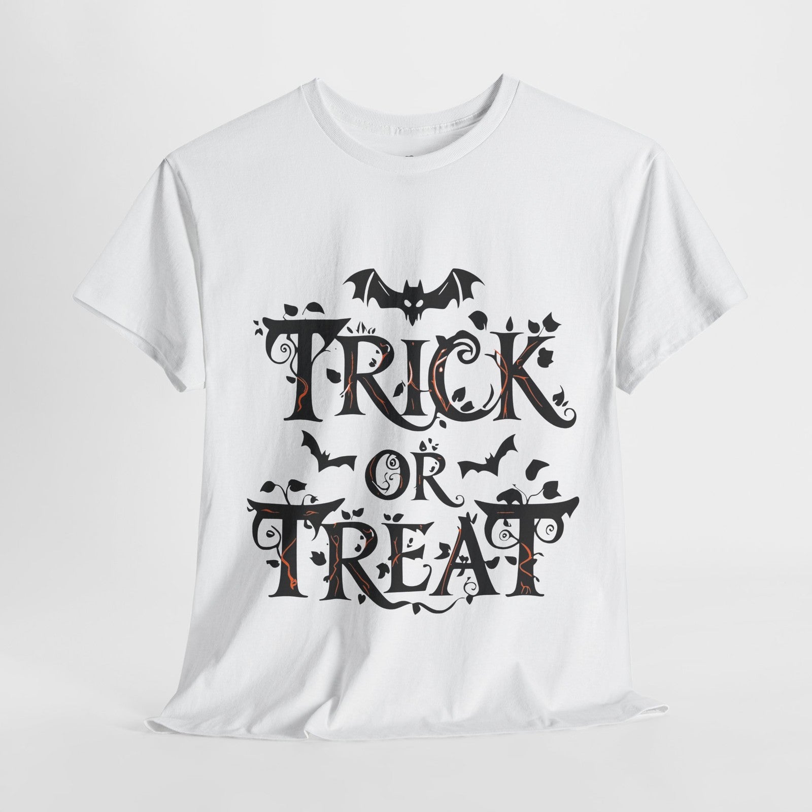 Trick or Treat Halloween Tee, Unisex Shirt for Spooky Season, Funny Halloween