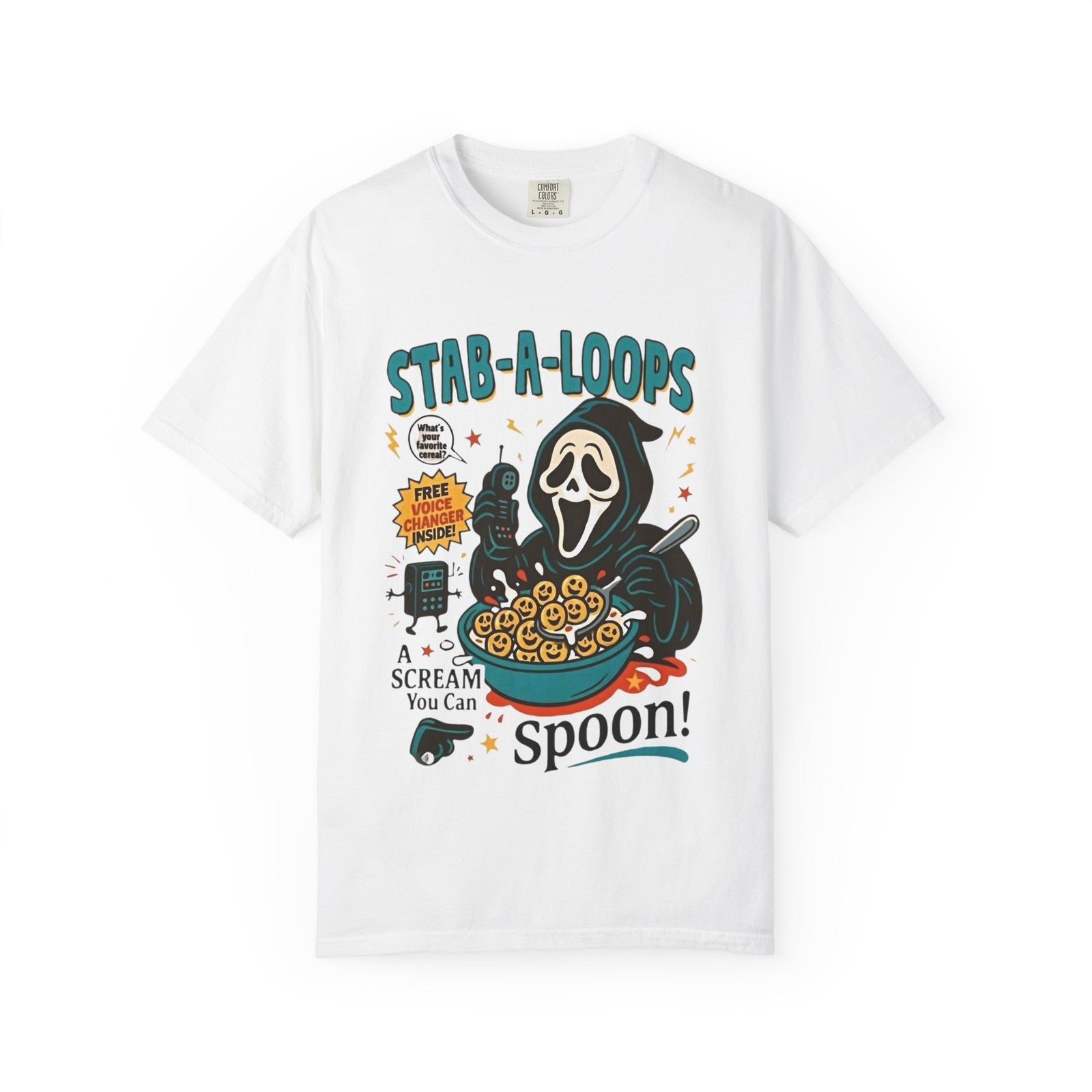 Spooky Fun T-shirt for Halloween Ghost Design Trick or Treat, Horror Lovers