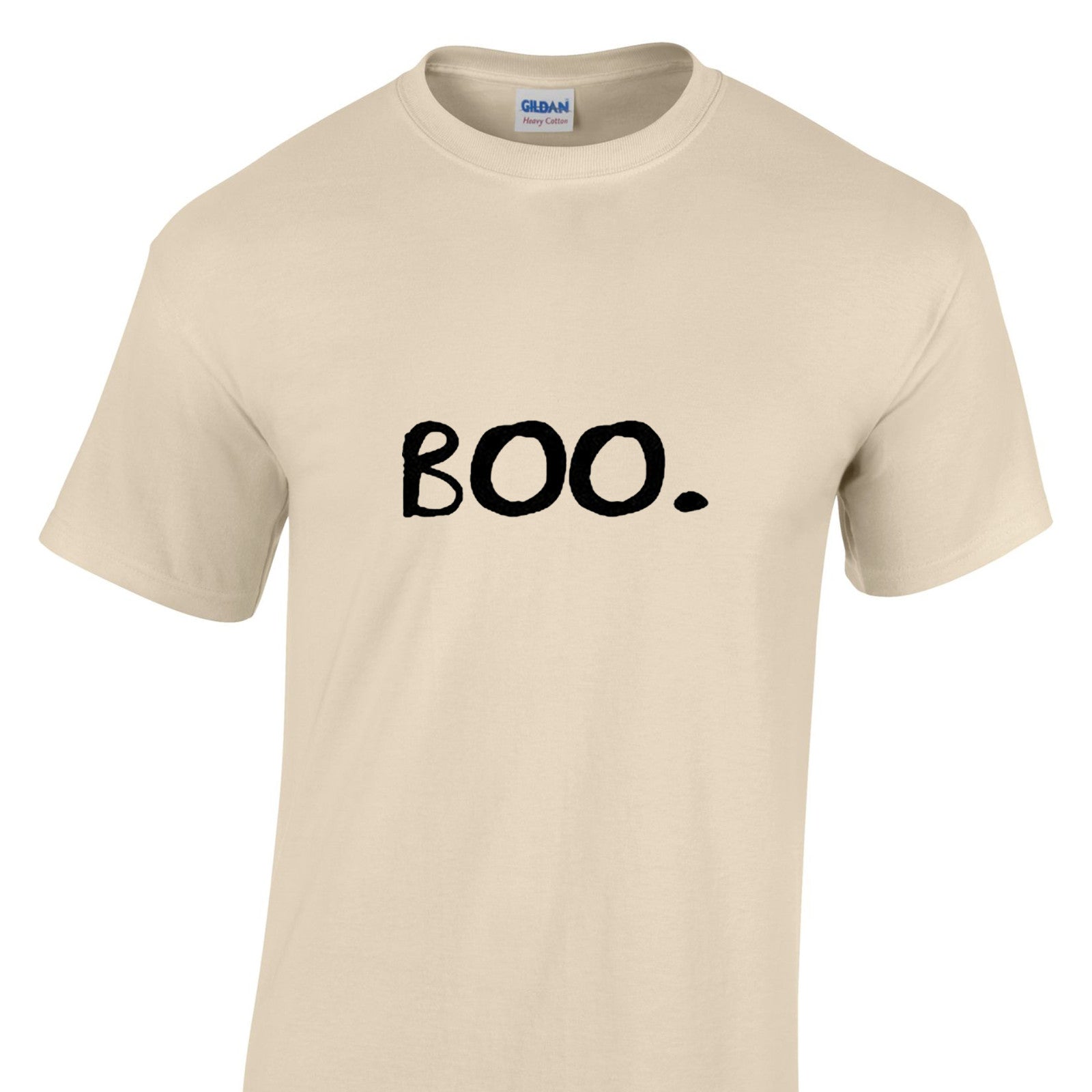 Mens Halloween Boo Tshirt - New Understated Ghost Trick Or Treat Costume T Shirt