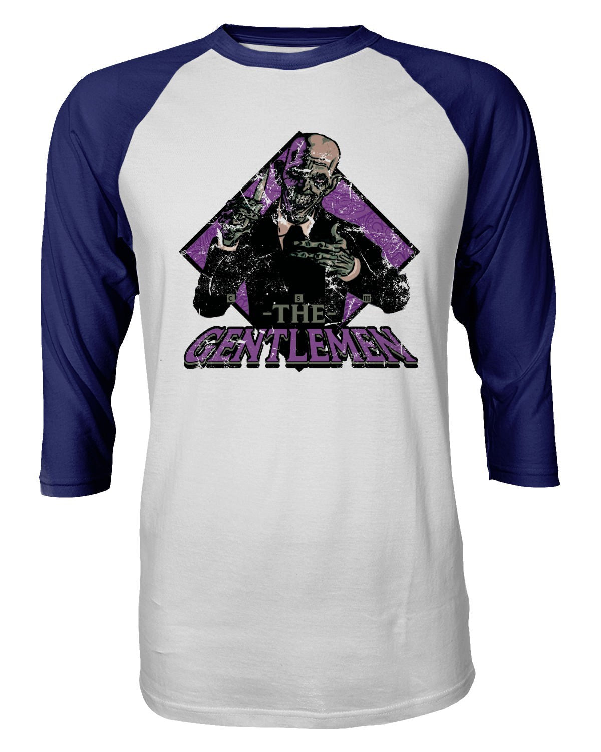 Buffy Vampire Gentleman Slayer Horror Halloween Quarter Sleeve Men's T-Shirt