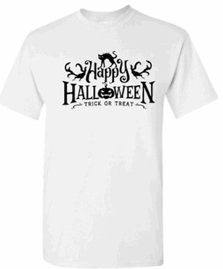 Happy Halloween T-Shirt Trick or Treat T Shirt Funny Unisex Halloween shirt