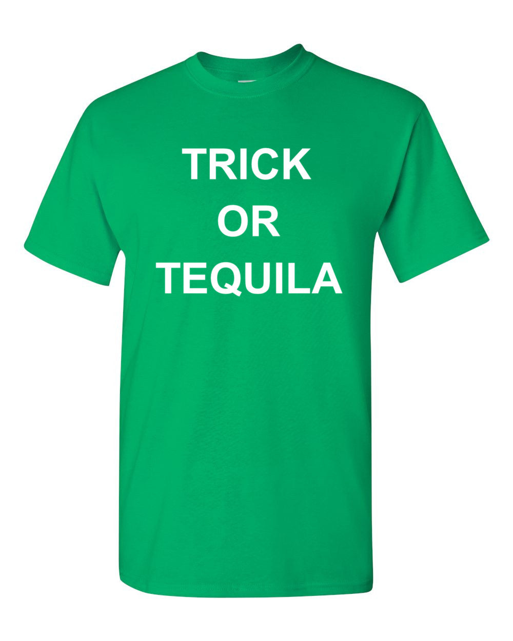 Trick or Tequila T Shirt Halloween Trick Or Treat Signs T-Shirt Party Drinking