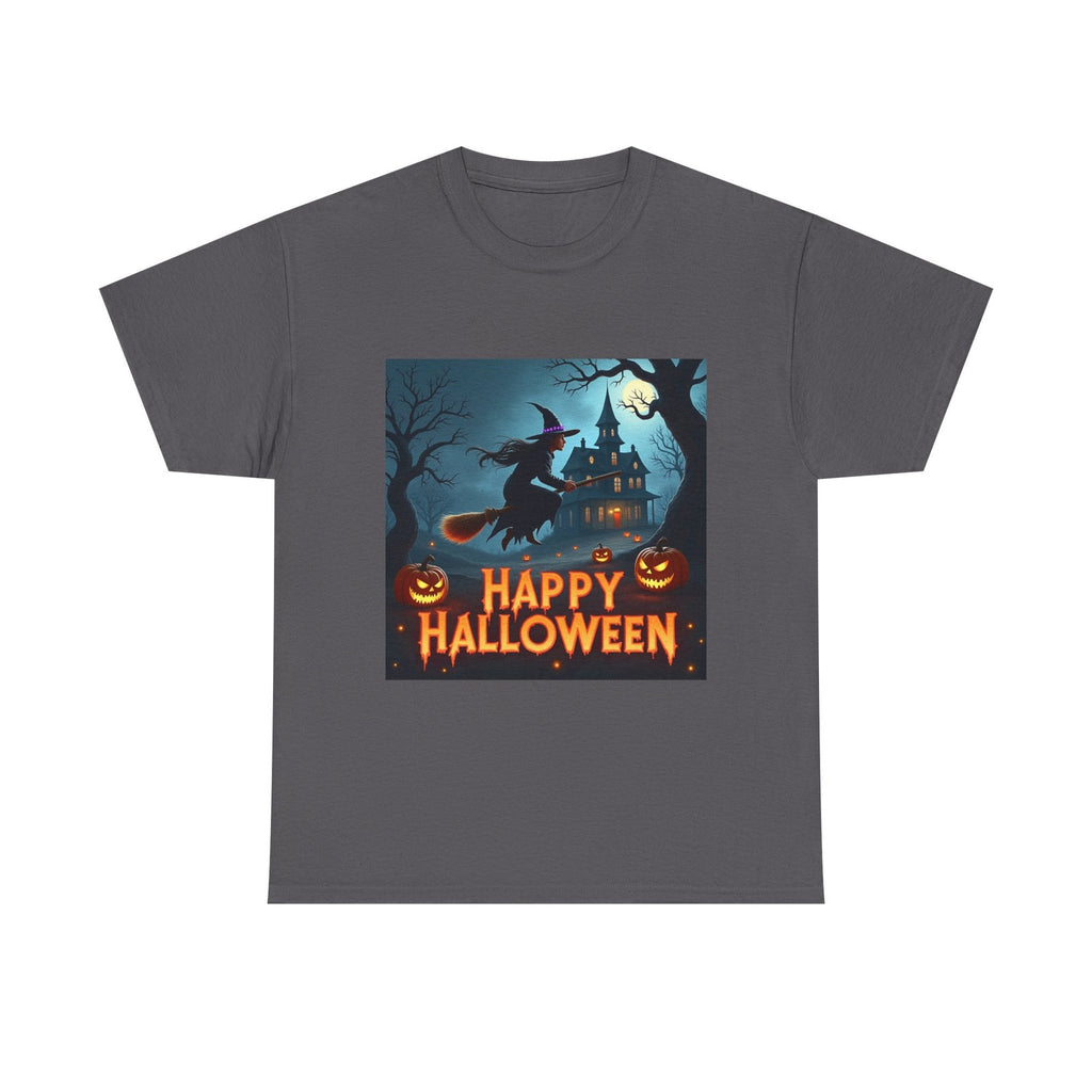 Happy Halloween Unisex Tee, Pumpkin Costume T-Shirt, Trick or Treat Shirt, Scary