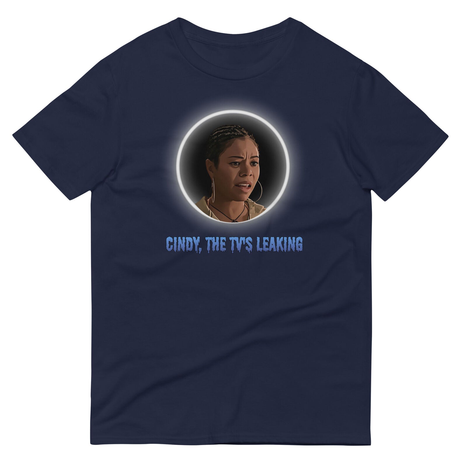 Cindy TV's Leaking Shirt Brenda Meeks Scary Movie 3 S-3XL Unisex Short-Sleeve
