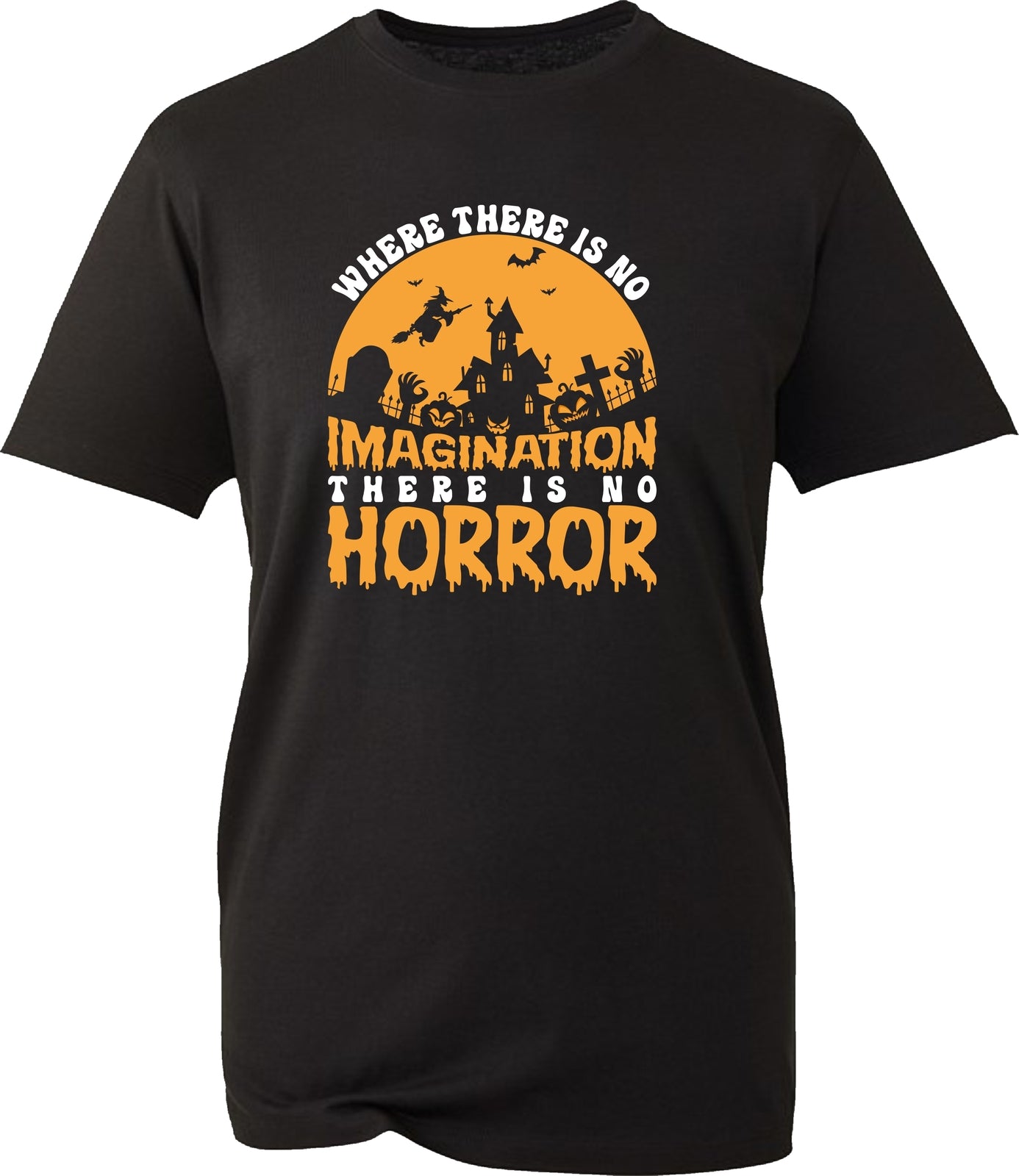 Where there is no imagination there is no Horror Halloween t shirt, Tee top