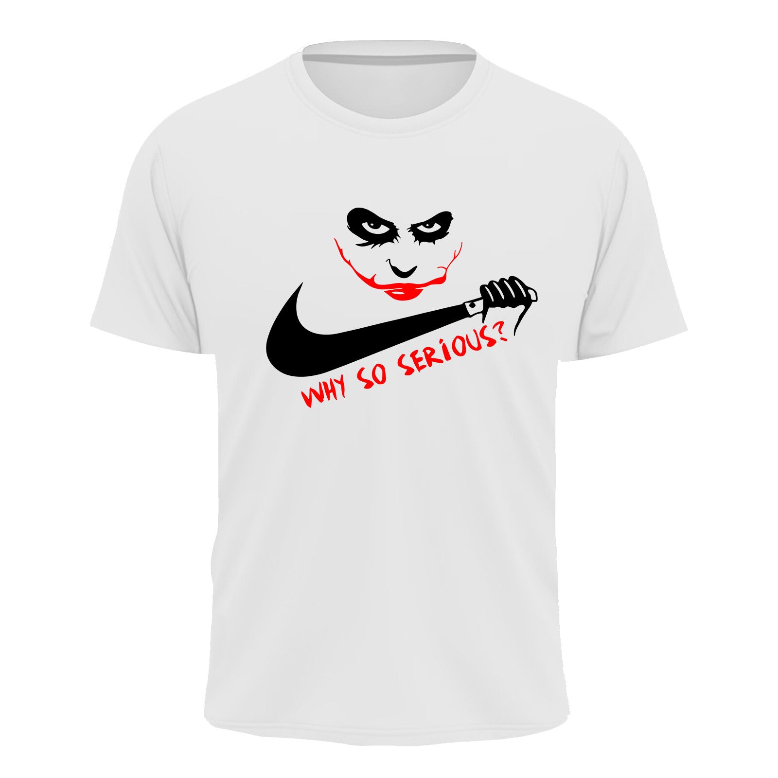 Funny Joker Horror Men Short Sleeve T-Shirt Graphic Halloween Gift USA Tee S-3XL