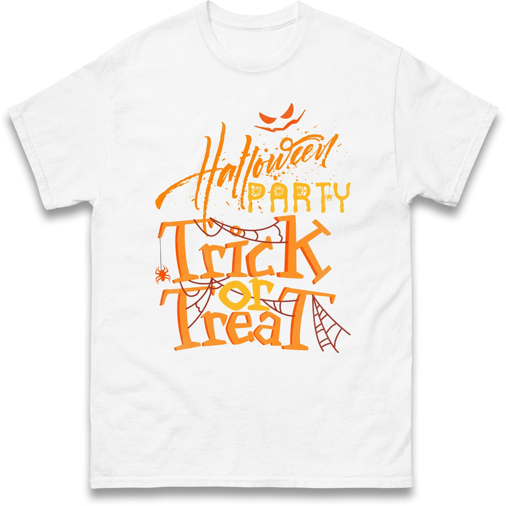 Halloween Party Trick or Treat T Shirt,Halloween Scary Night Party,Spooky Top
