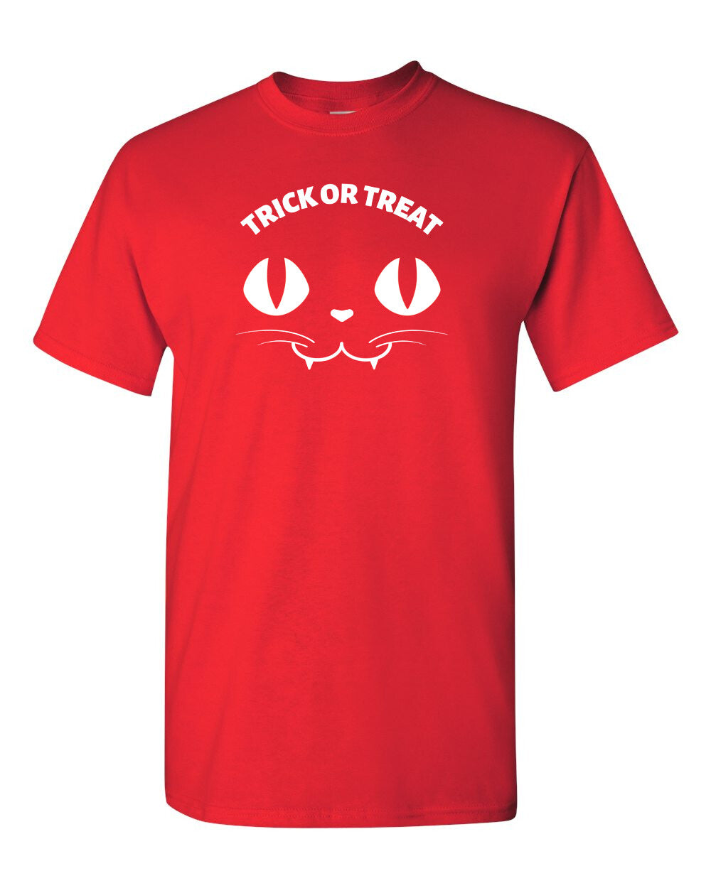 Trick Or Treat T Shirt Halloween Shirt Cat Tee Costume Cat Lover Gift