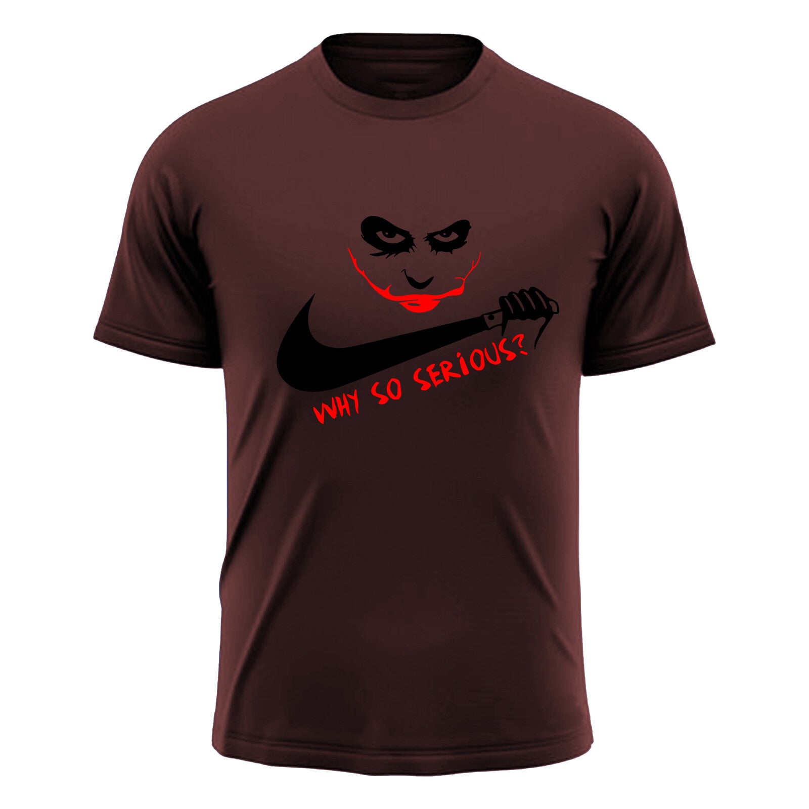 Funny Joker Horror Men Short Sleeve T-Shirt Graphic Halloween Gift USA Tee S-3XL