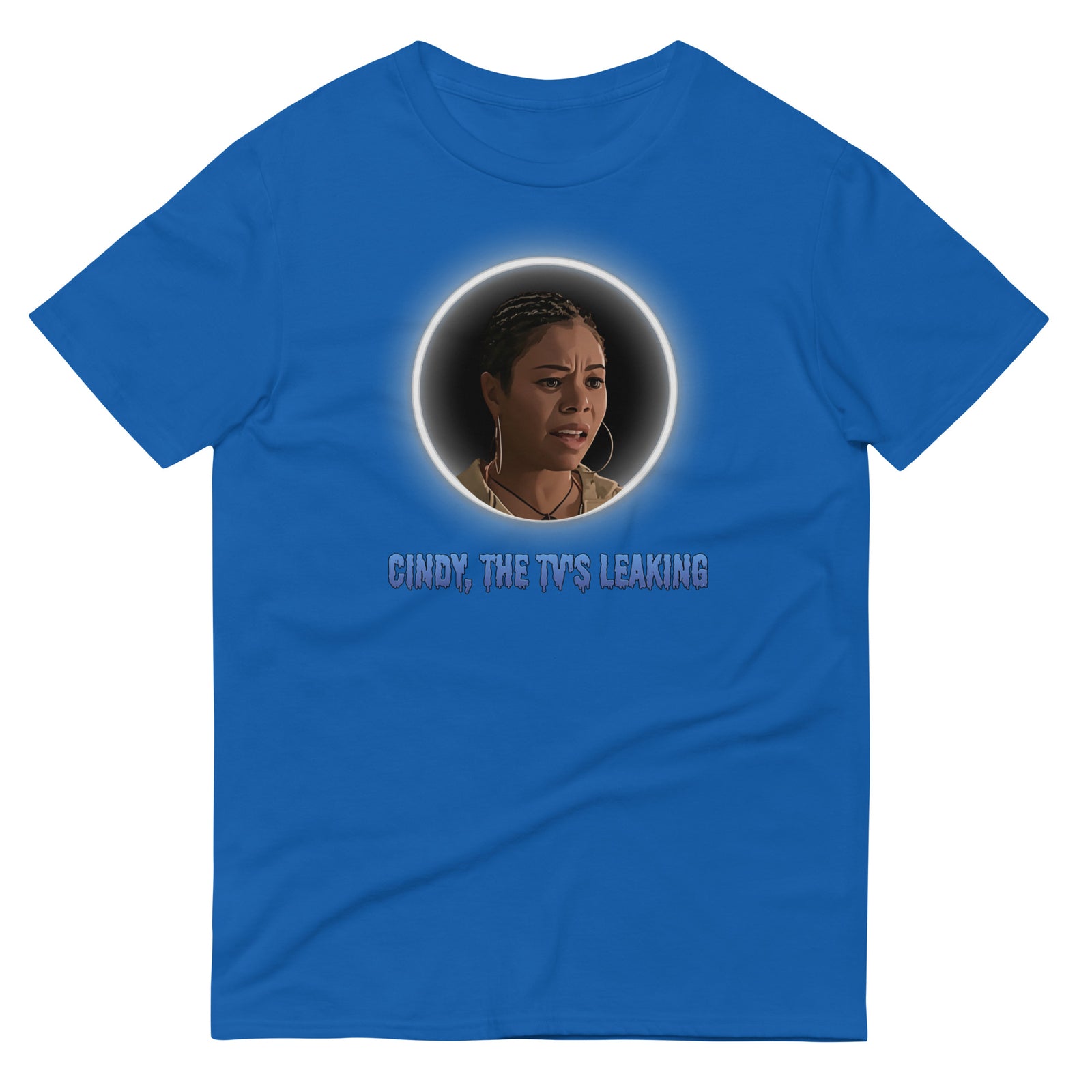 Cindy TV's Leaking Shirt Brenda Meeks Scary Movie 3 S-3XL Unisex Short-Sleeve