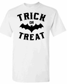 TRICK OR TREAT T-Shirt Unisex T Shirt Happy Halloween Funny TSHIRT Halloween tee