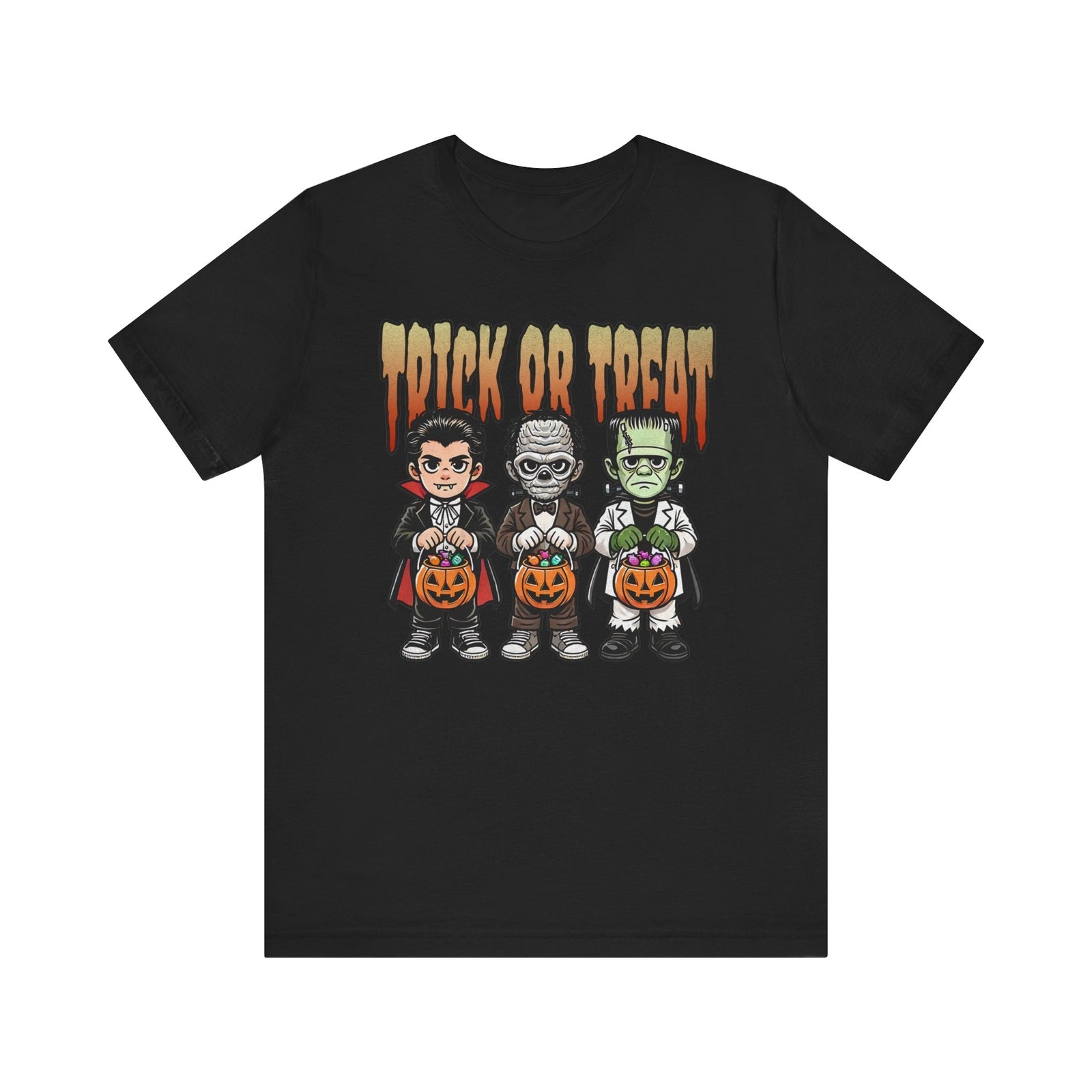 Trick or Treat Shirt, Halloween Shirt, Retro Costume, Vintage Halloween Shirt