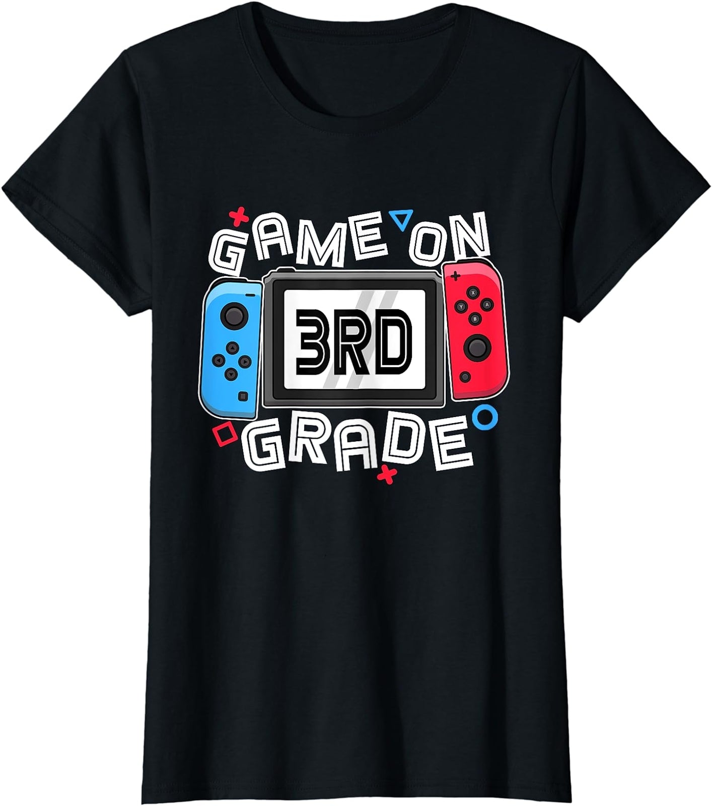 Back To School Game On 3rd Grade Funny Gift Ladies' Crewneck T-Shirt