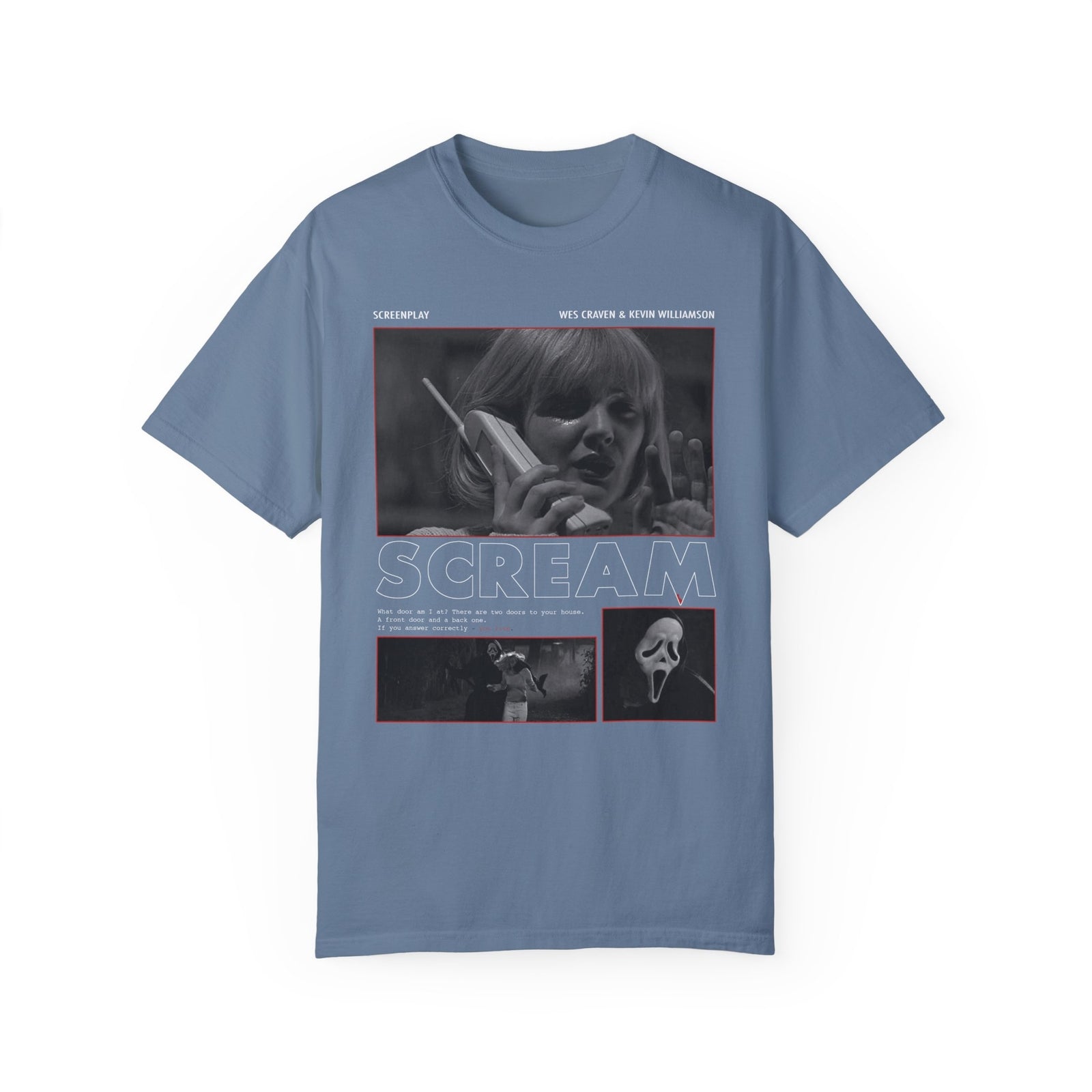 Classic Horror Scream T-shirt, Halloween Movie Tee for Genre Fans, Horror Gift
