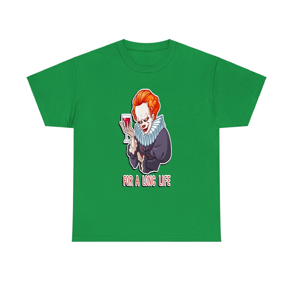Pennywise Halloween T Shirt, Evil Clown T shirt , Wine lover Unisex Tee Top