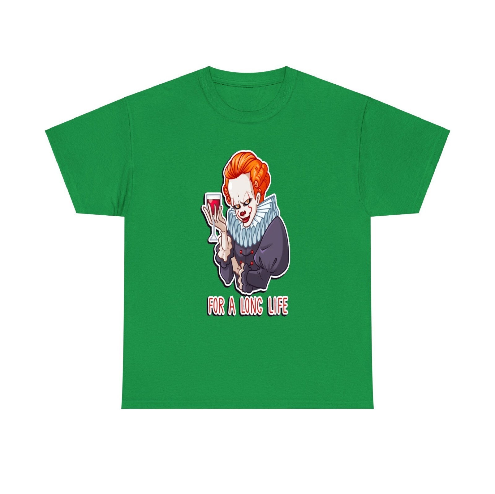 Pennywise Halloween T Shirt, Evil Clown T shirt , Wine lover Unisex Tee Top
