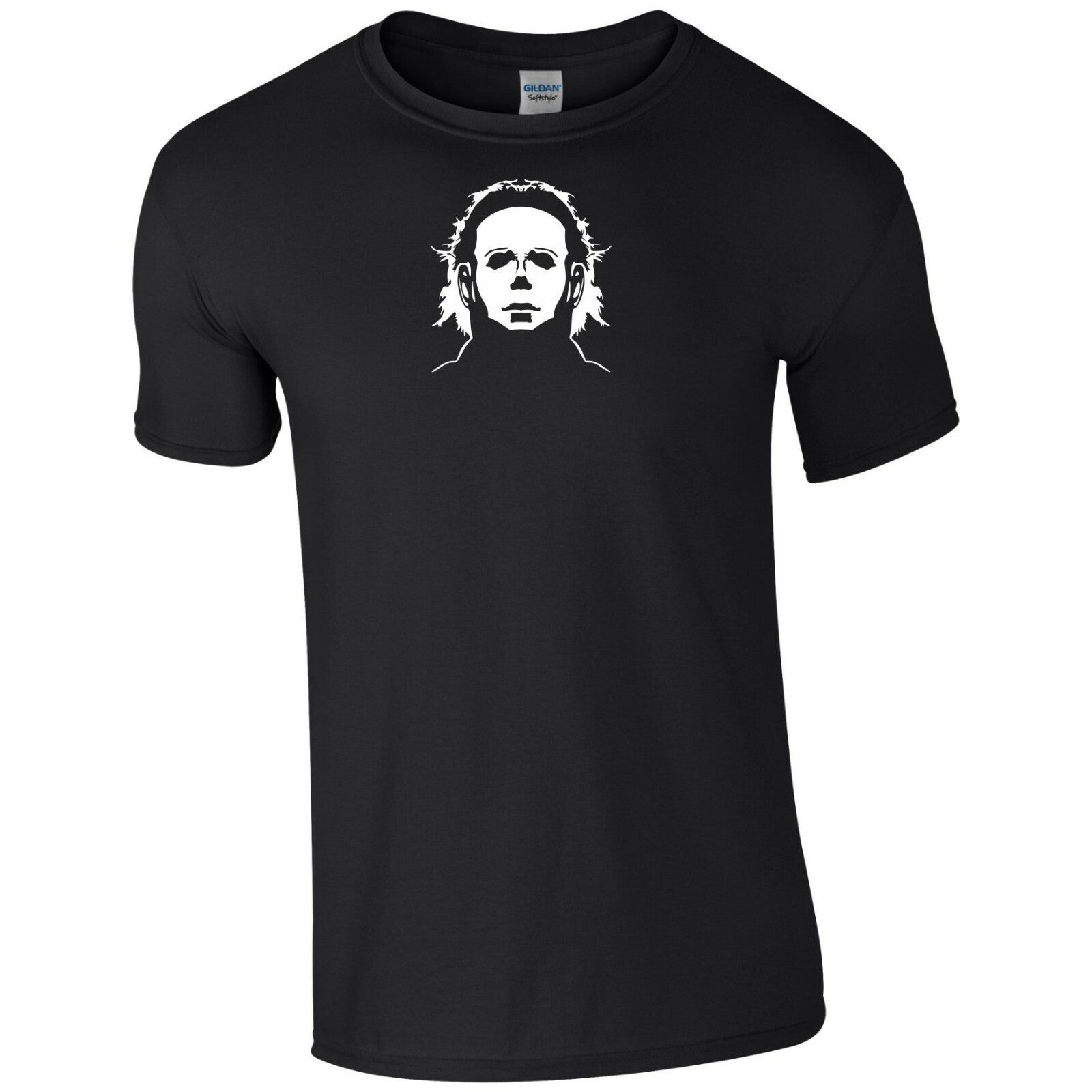 Scary Mask T Shirt Halloween Horror Pumpkin Trick or Treat Witch Fans Men Top
