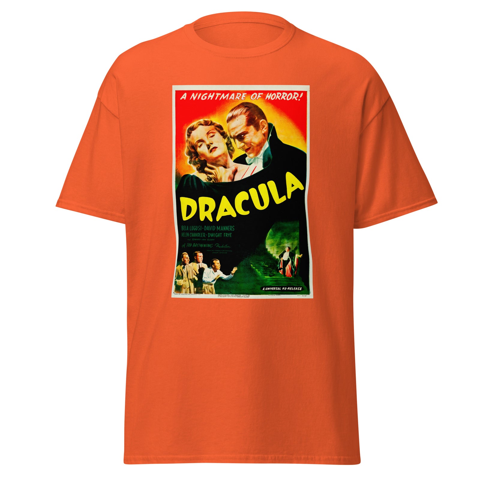 Unisex classic Dracula Shirt, Halloween, Trick or treat, fall, autumn