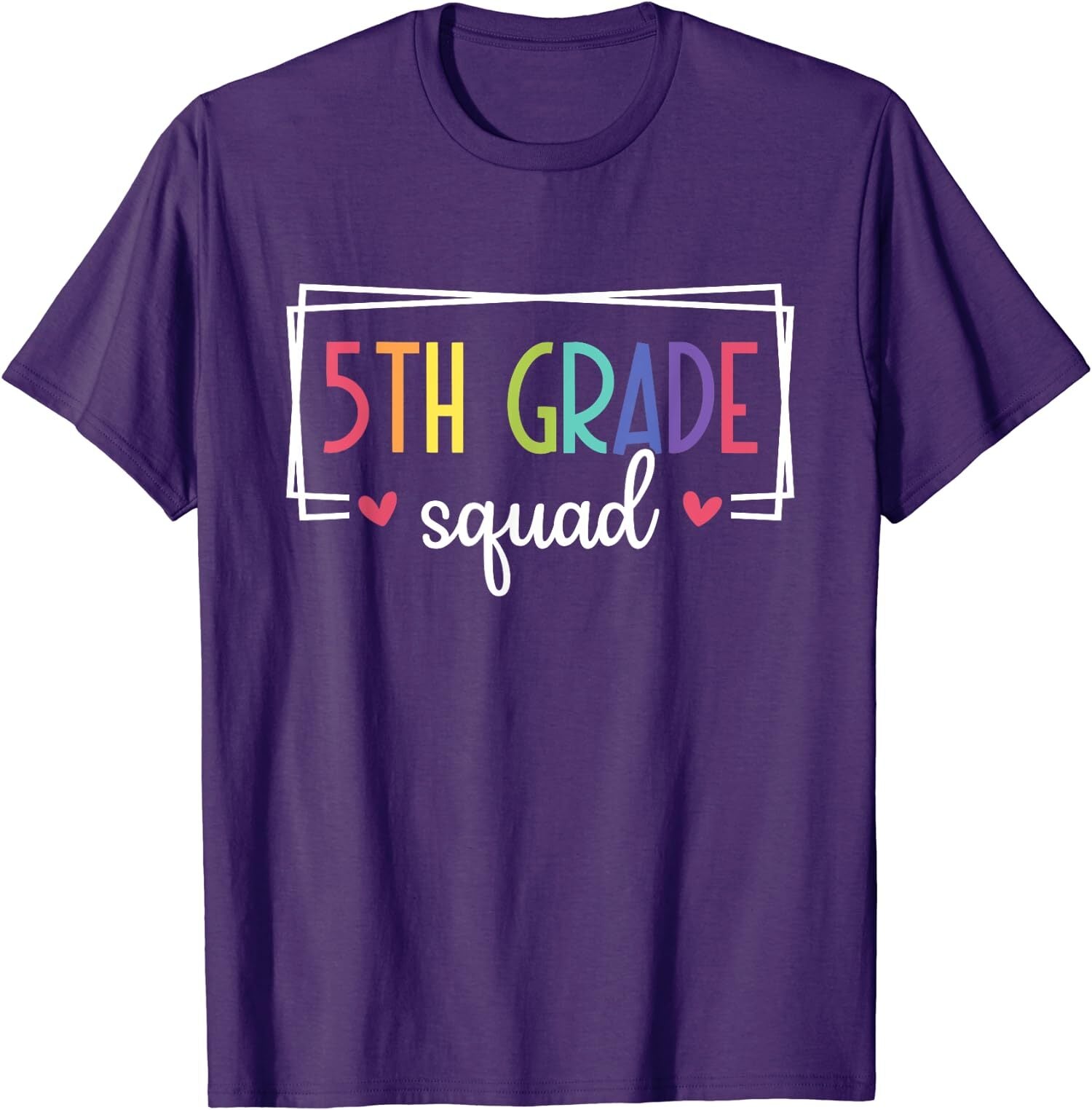 Fifth Grade Squad Teachers 5th Grade Back to School Unisex T-Shirt
