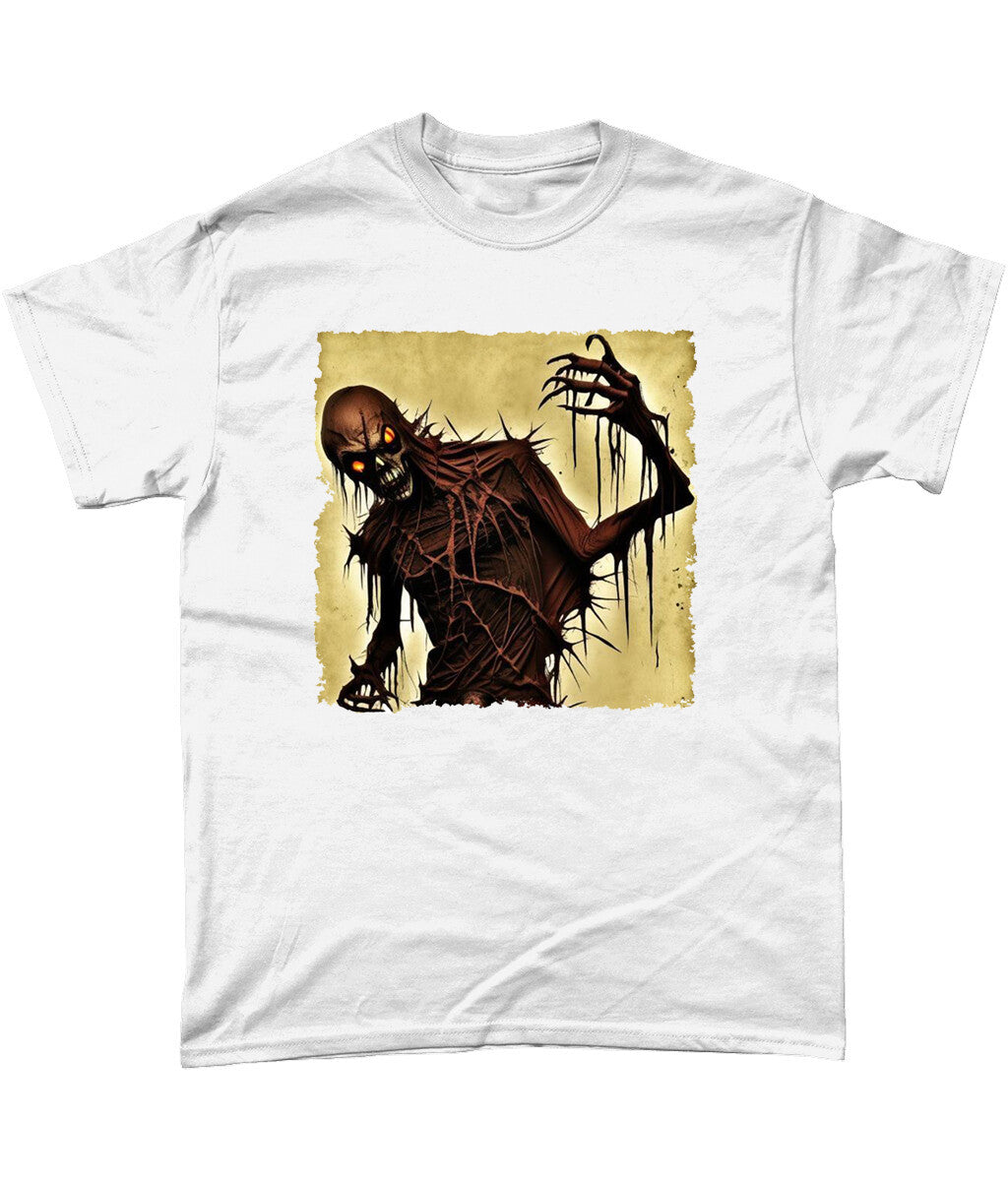 Scary Zombie Halloween T Shirt Witches Pumpkins