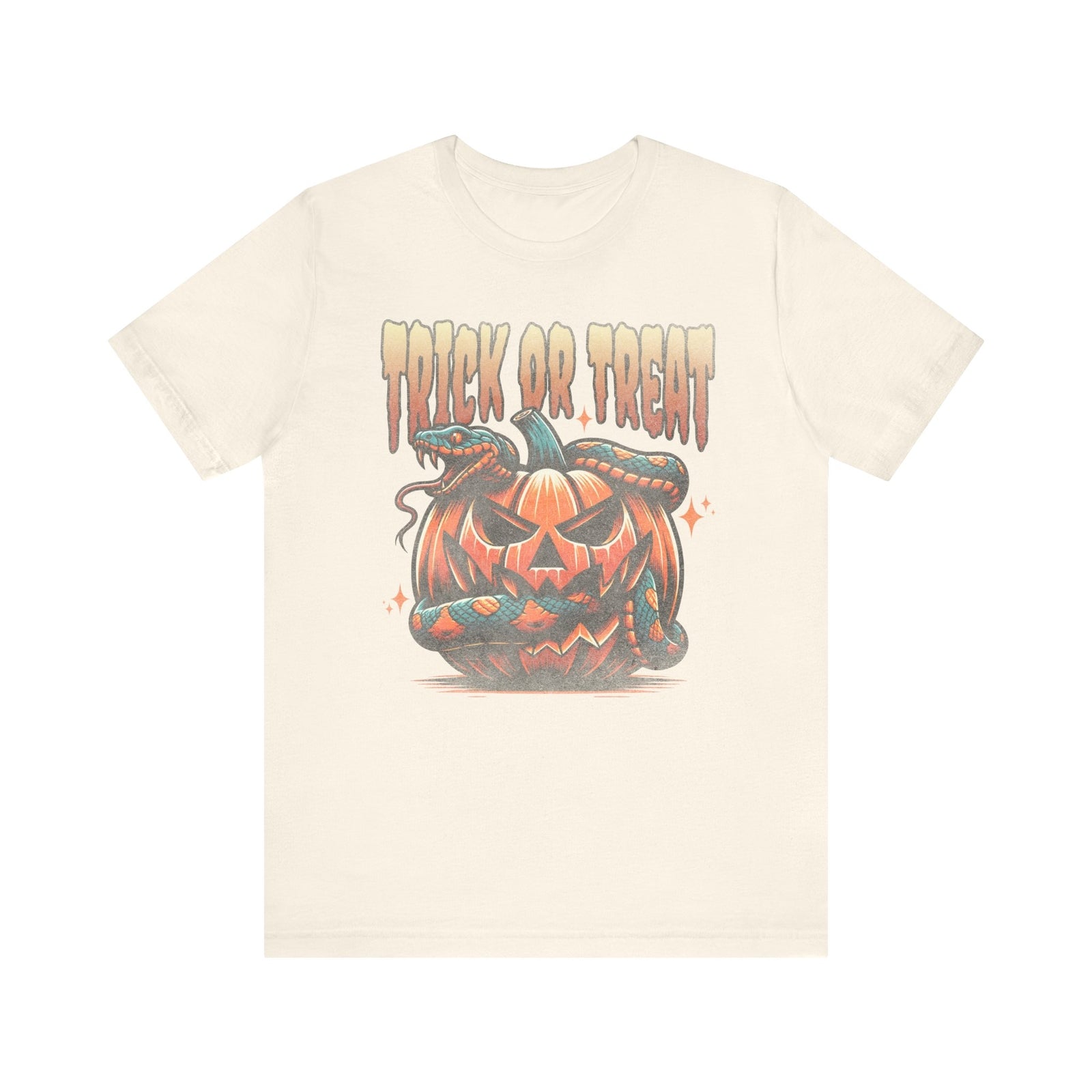 Trick or Treat Shirt, Halloween Shirt, Snake Shirt, Jack-o-Lantern Shirt