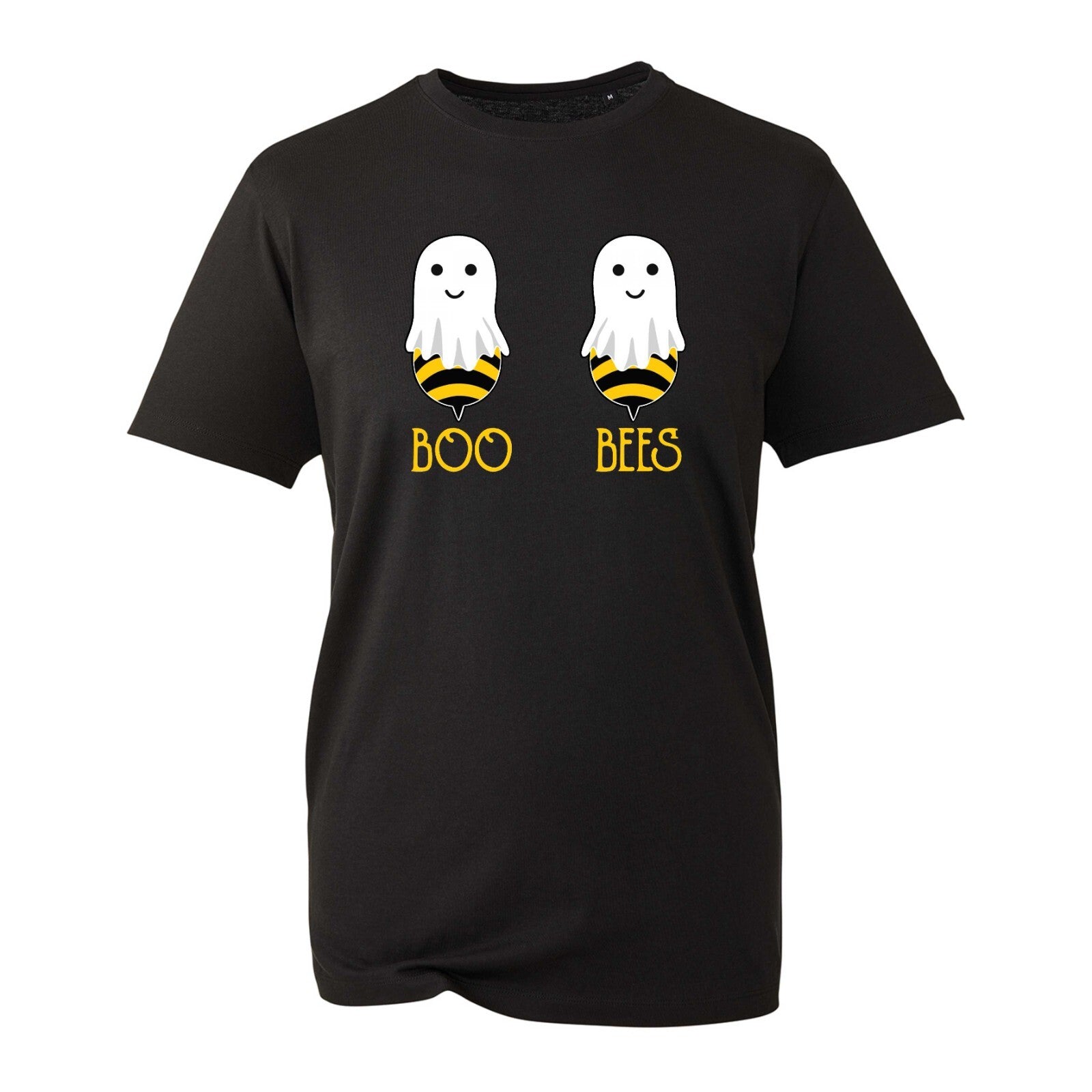 Boo Bees T-Shirt, Funny Retro Trick Or Treat Happy Halloween Costumes Unisex Top