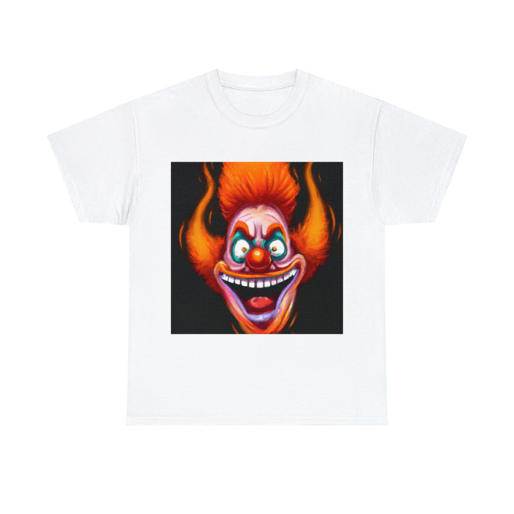 Halloween Evil Clown T Shirt Art Tee Unisex Adult Horror Scary Trick or Treat