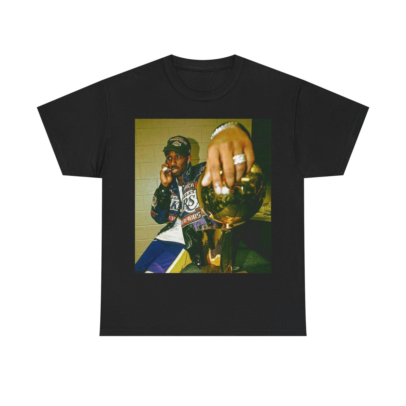 Kobe Bryant Basketball T-shirt, Kobe Championship, Black Mamba Lakersshirt