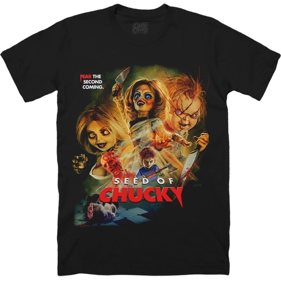Seed of Chucky 2004 Halloween Horror Movie Tee Unisex Short Sleeve S-5XL