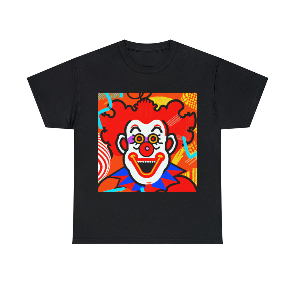 Unisex Adult T Shirt Haunted Clown Scary Horror Halloween Metal Phobia Creepy