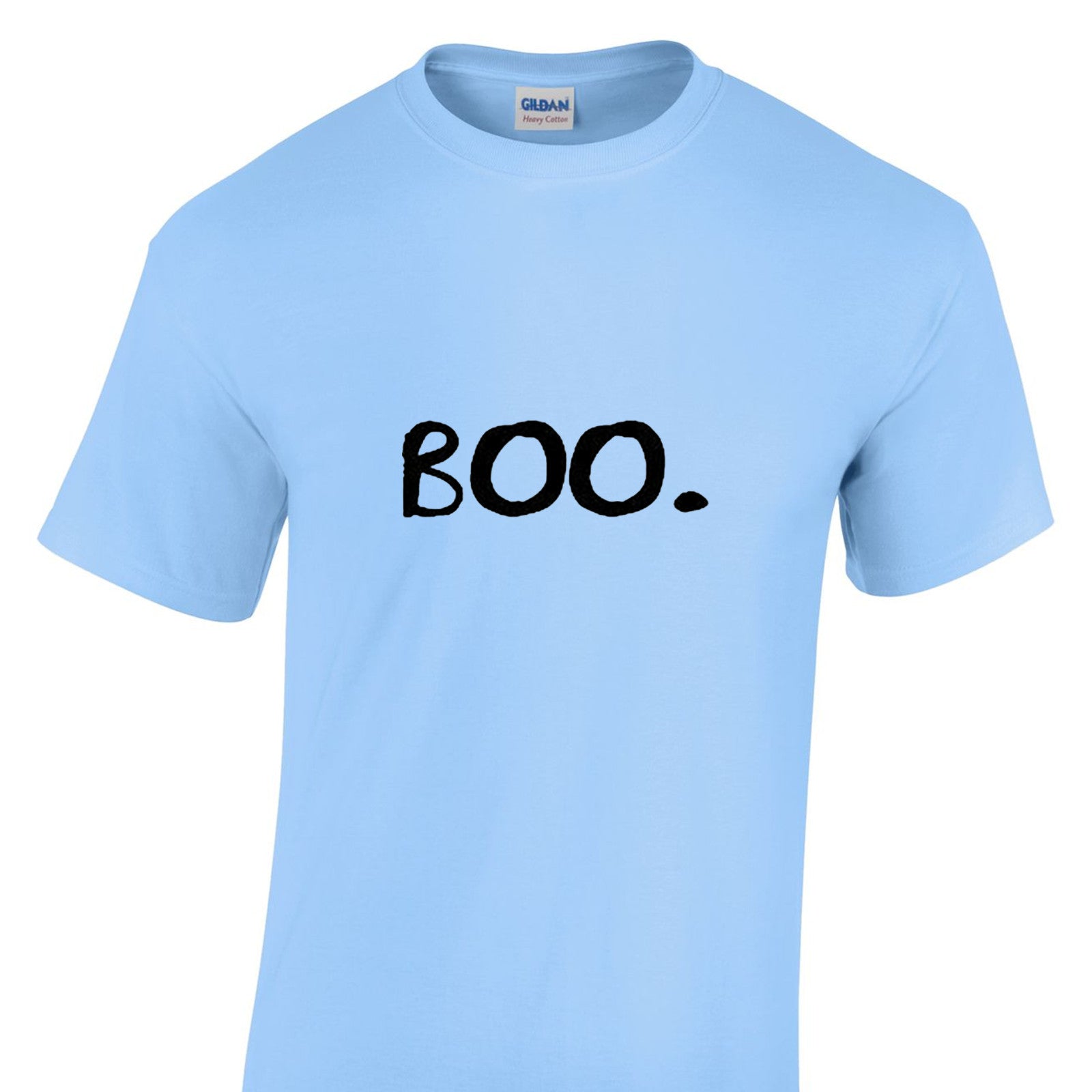Mens Halloween Boo Tshirt - New Understated Ghost Trick Or Treat Costume T Shirt