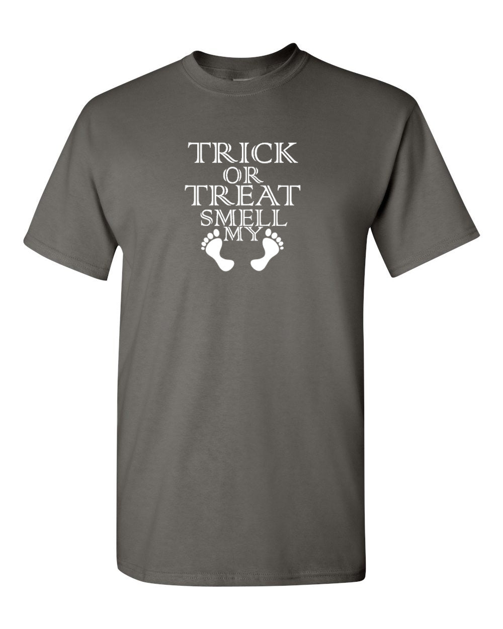 Trick or Treat Smell My Feet T-shirt Halloween Costume Shirt Tee Short Sleeve