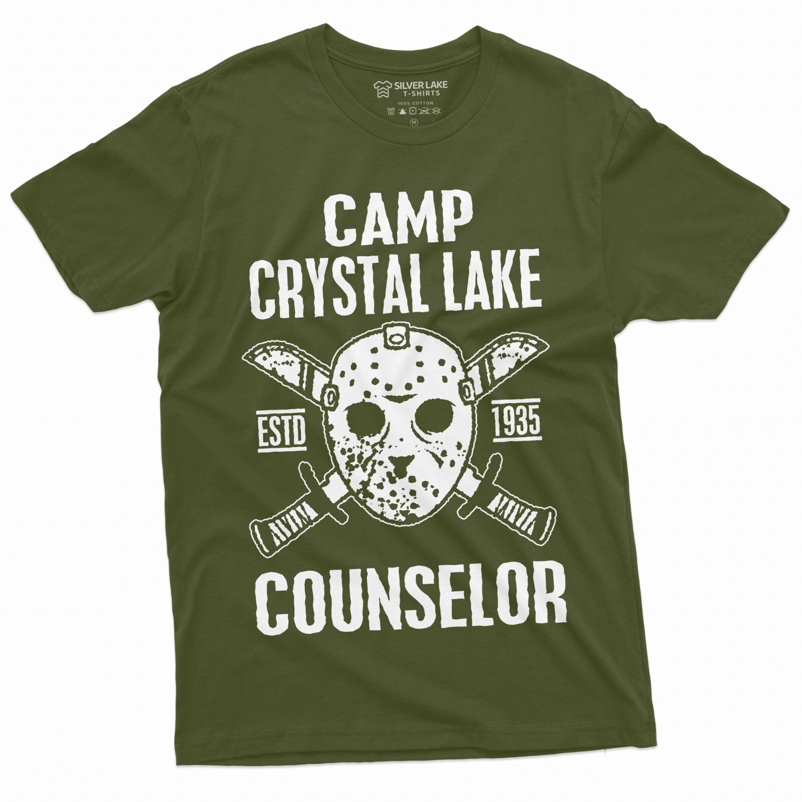 Counselor T-shirt Jason Camp Crystal Lake Camping Funny Tee Halloween Shirt 