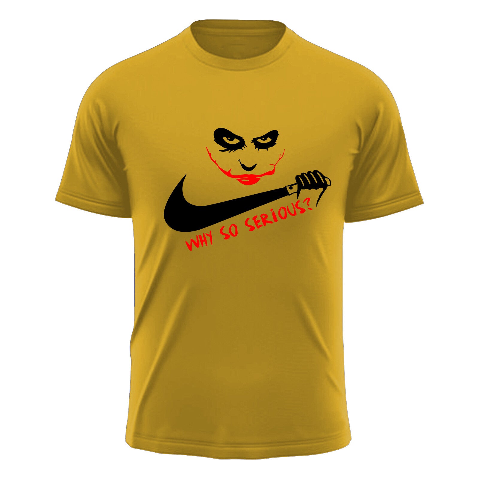 Funny Joker Horror Men Short Sleeve T-Shirt Graphic Halloween Gift USA Tee S-3XL