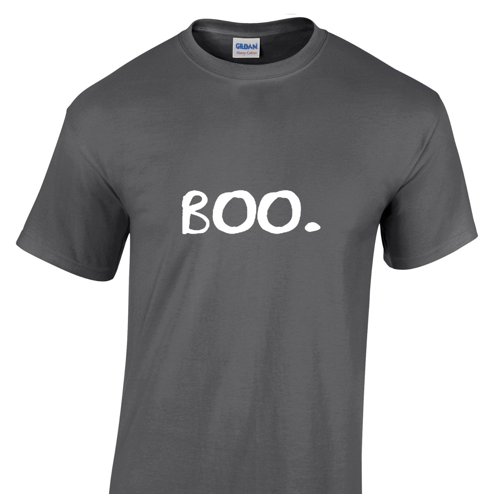 Mens Halloween Boo Tshirt - New Understated Ghost Trick Or Treat Costume T Shirt