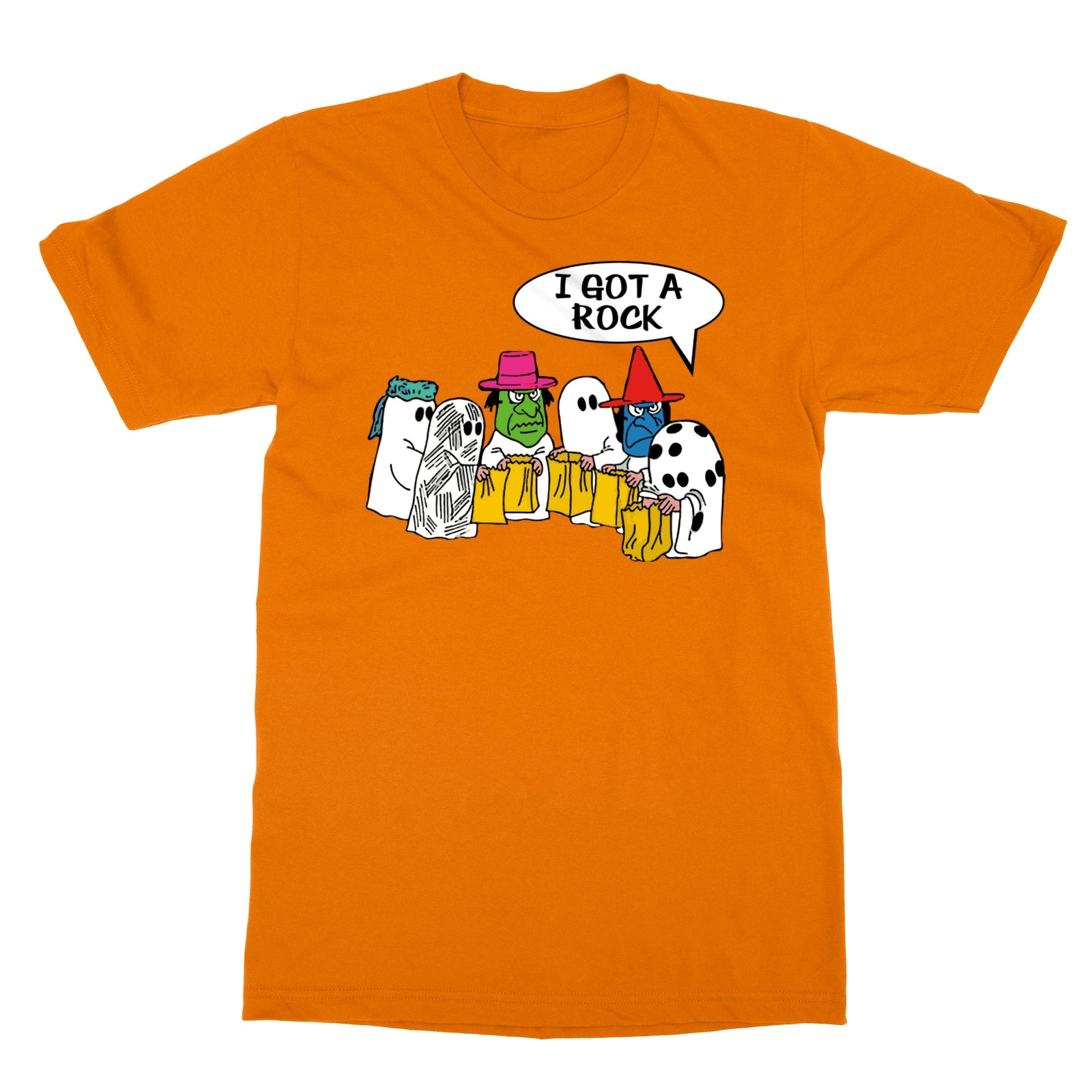 I Got A Rock Funny Trick Or Treat Halloween Men's T-Shirt