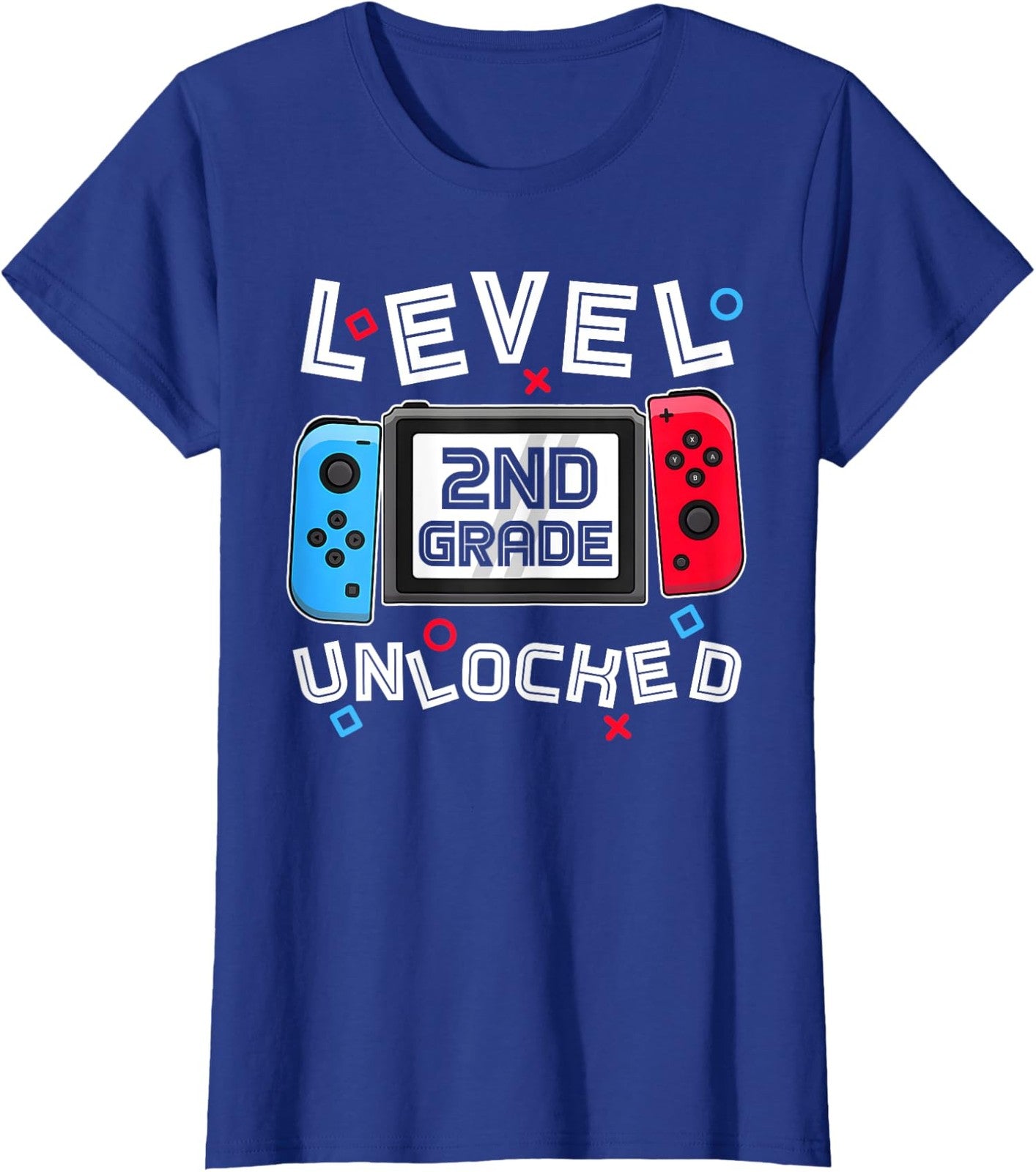 Level 2nd Grade Unlocked Back To School First Day Ladies' Crewneck T-Shirt